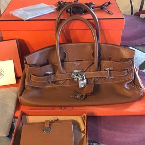 Hermès Birkin Camel JPG 42cm handbag